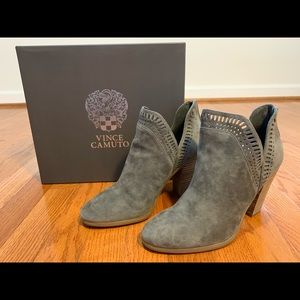 Like New Grey Vince Camuto Suede Fileana Boots